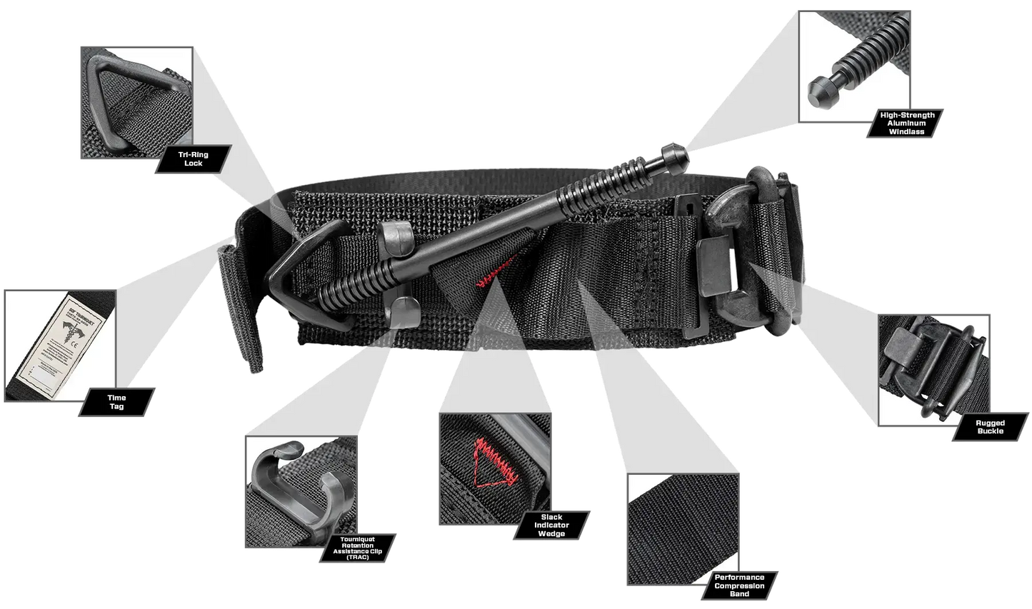 SOF® Tourniquet - Rescue Orange Tactical Medical Solutions