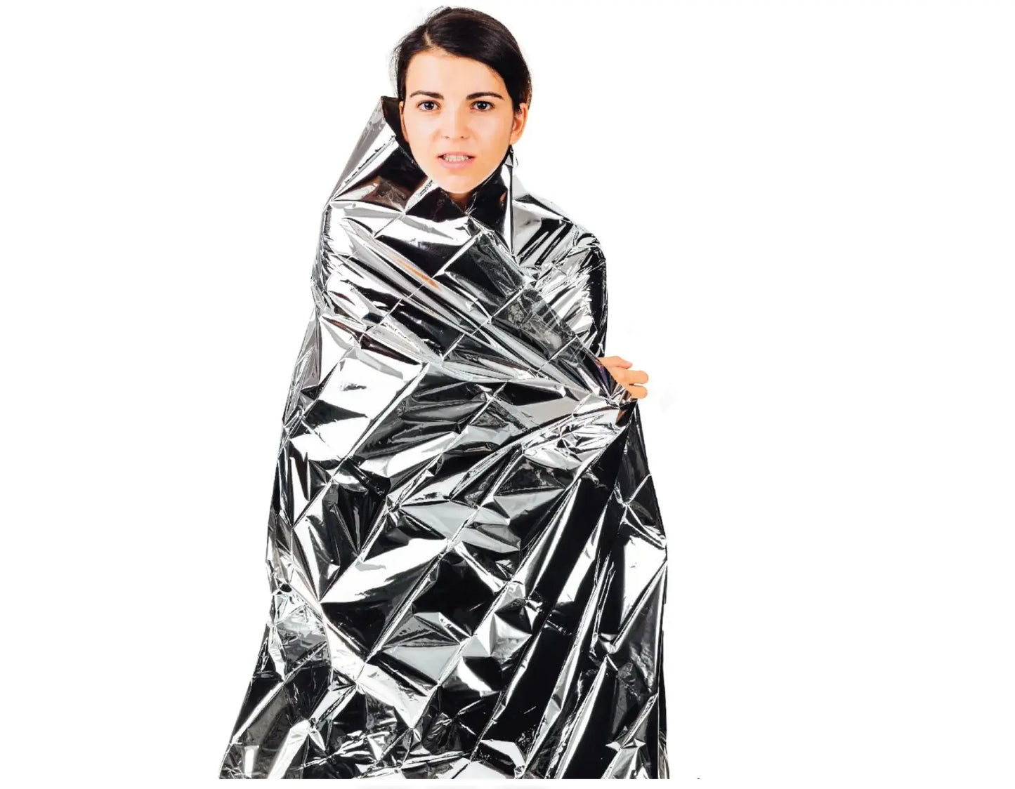 Mylar Foil Emergency Thermal Blanket Kemp USA
