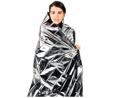 Mylar Foil Emergency Thermal Blanket Kemp USA