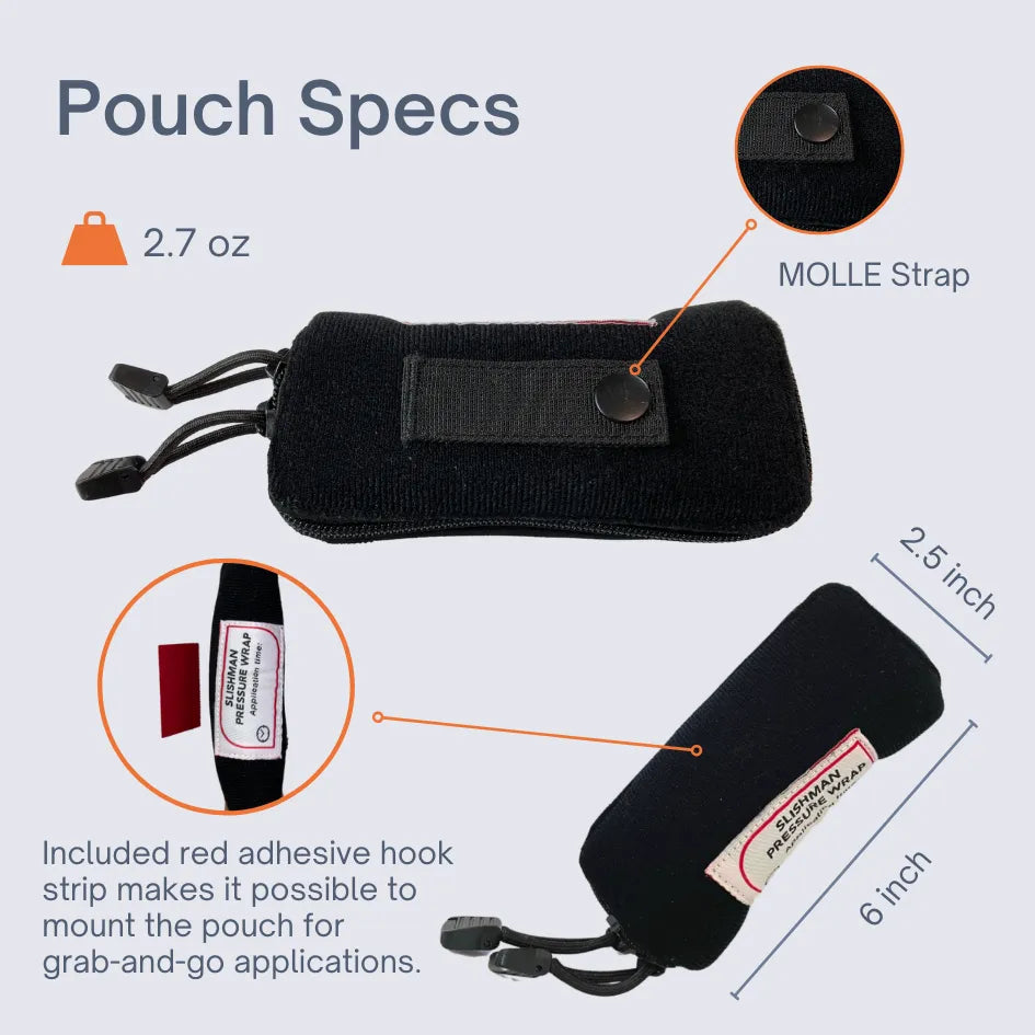 Slishman Pressure Wrap w/ Pouch