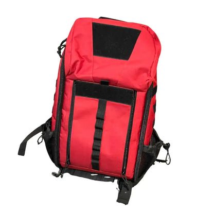 Rescue BackPack w/ three Pouches - Red - MedicBox