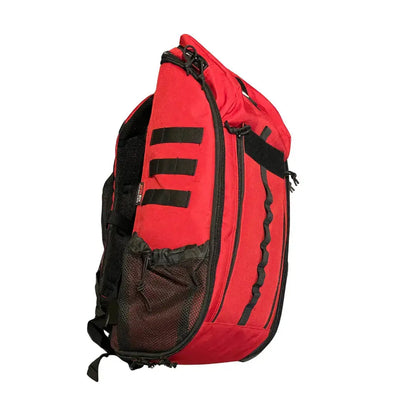 Rescue BackPack w/ three Pouches - Red - MedicBox