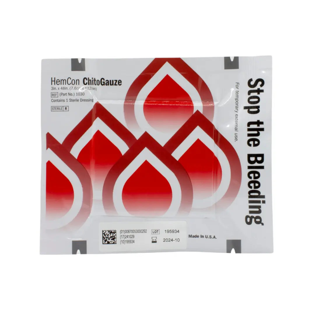 HemCon ChitoGauze OTC - Hemostatic Gauze HemCon