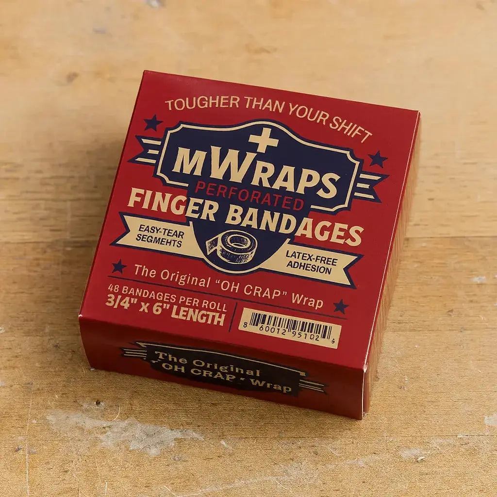 Mwraps ™ Finger Bandages on a Roll ShieldBox
