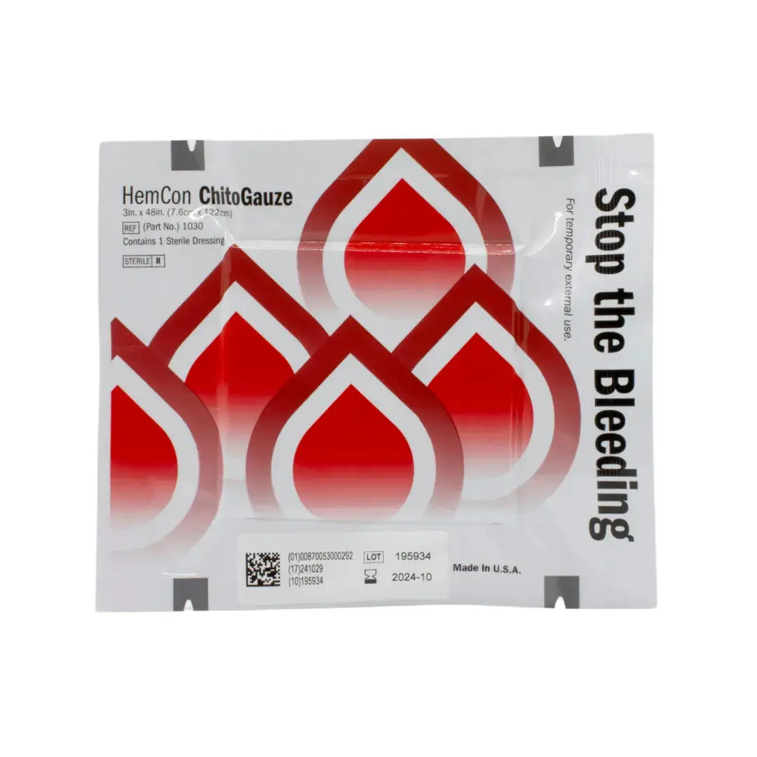 HemCon ChitoGauze OTC - Hemostatic Gauze HemCon