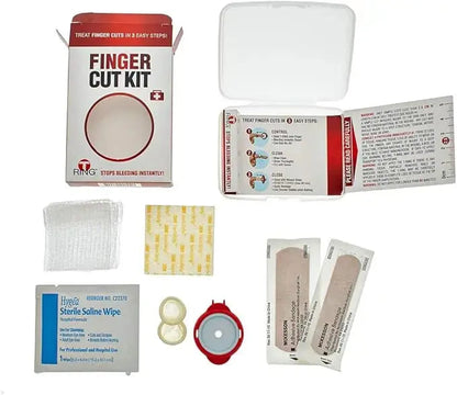 T-Ring Finger Cut Kit / Finger Tourniquet T-Ring