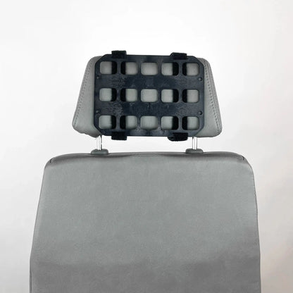 Molle Vehicle Headrest Panel - Grey Man 8 x 6 RMP MedicBox